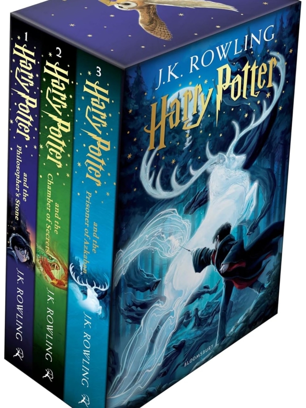 Harry Potter 1-3 Box Set: A Magical Adventure Begins. ✨️New✨️